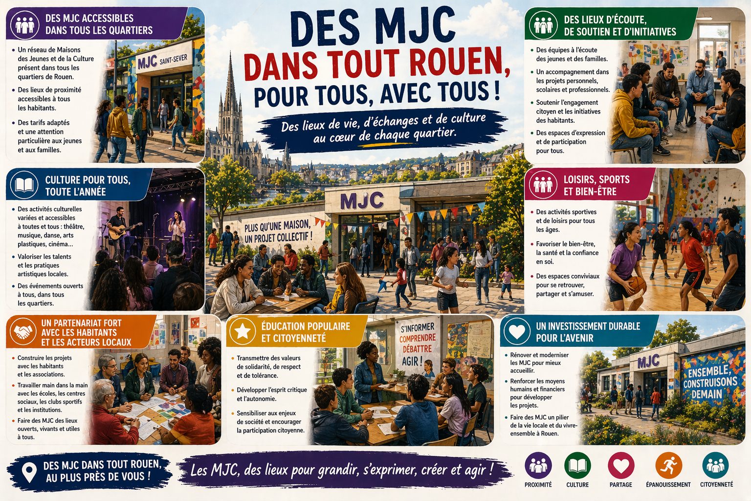 Des maisons des jeunes pour reconstruire du lien